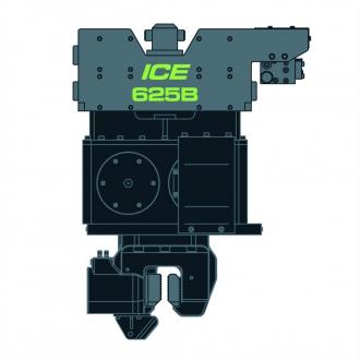 ICE 625B - Excentrický moment 6.0 kgm, max. odstředivá síla 411 kN, max. frekvence 2500 rpm.
